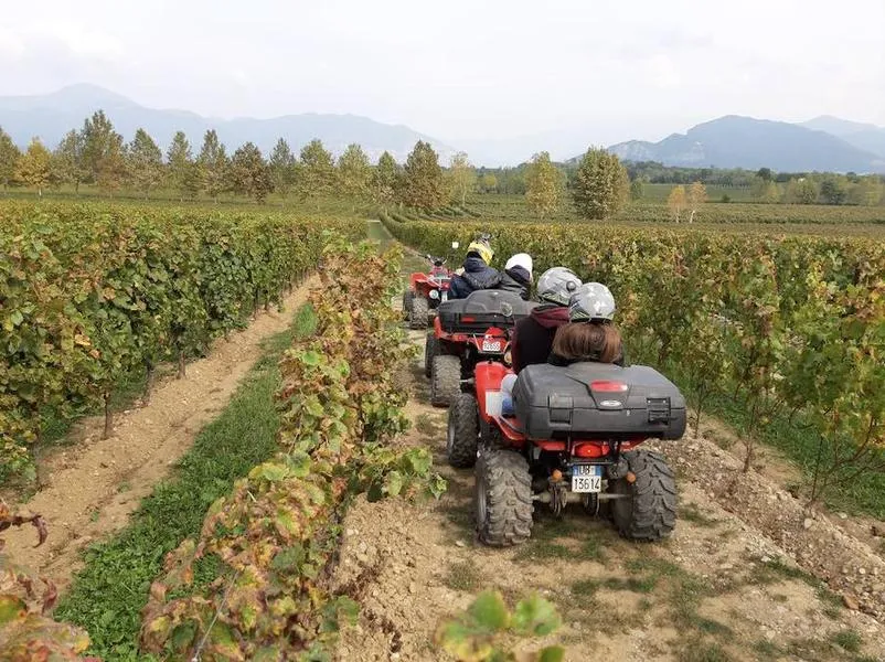 Giro in quad in Franciacorta