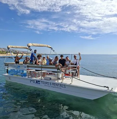 Gita in barca pomeridiana con sosta a Marzamemi e aperitivo al tramonto da Avola
