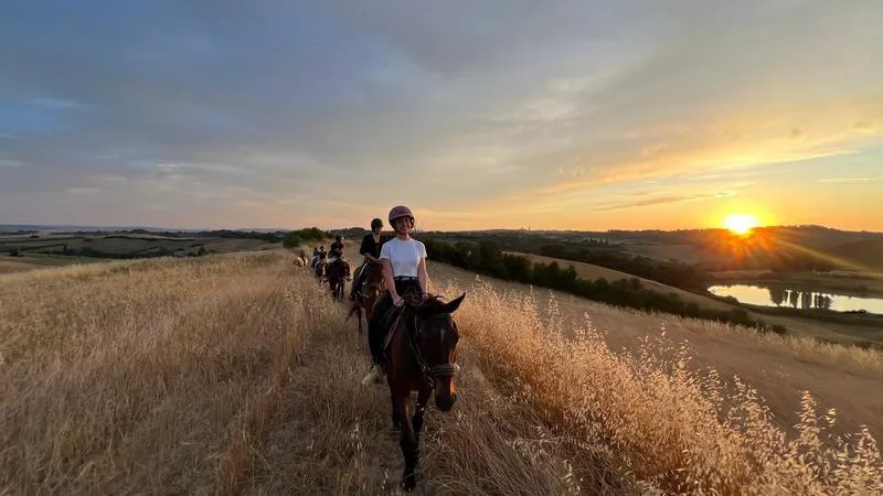 Horse Riding in Siena with tasting of typical tuscan products