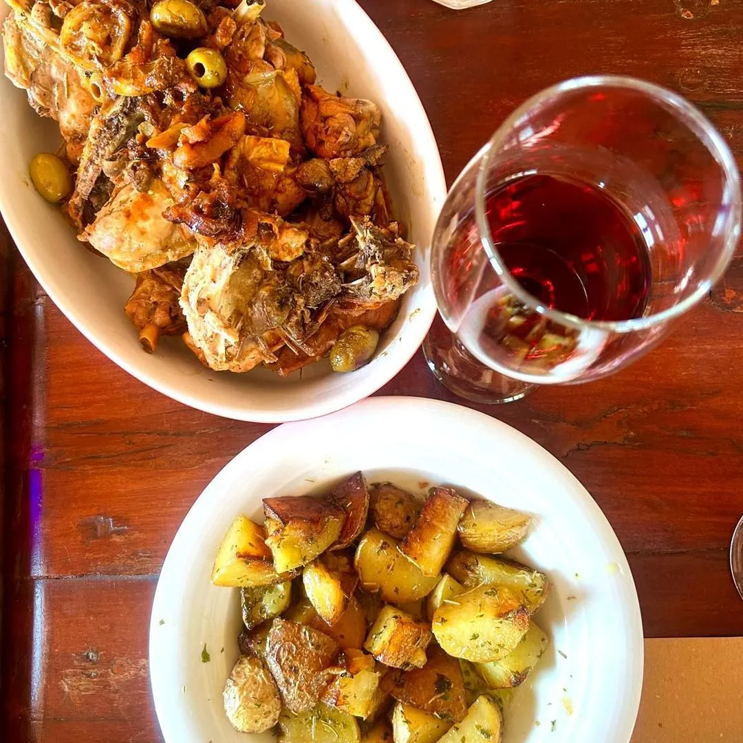 Tasting on a farm above Lake Garda