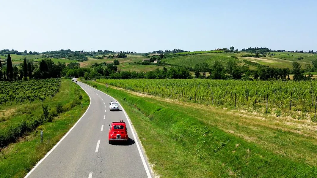 Tour del Chianti con FIAT 500 d'epoca