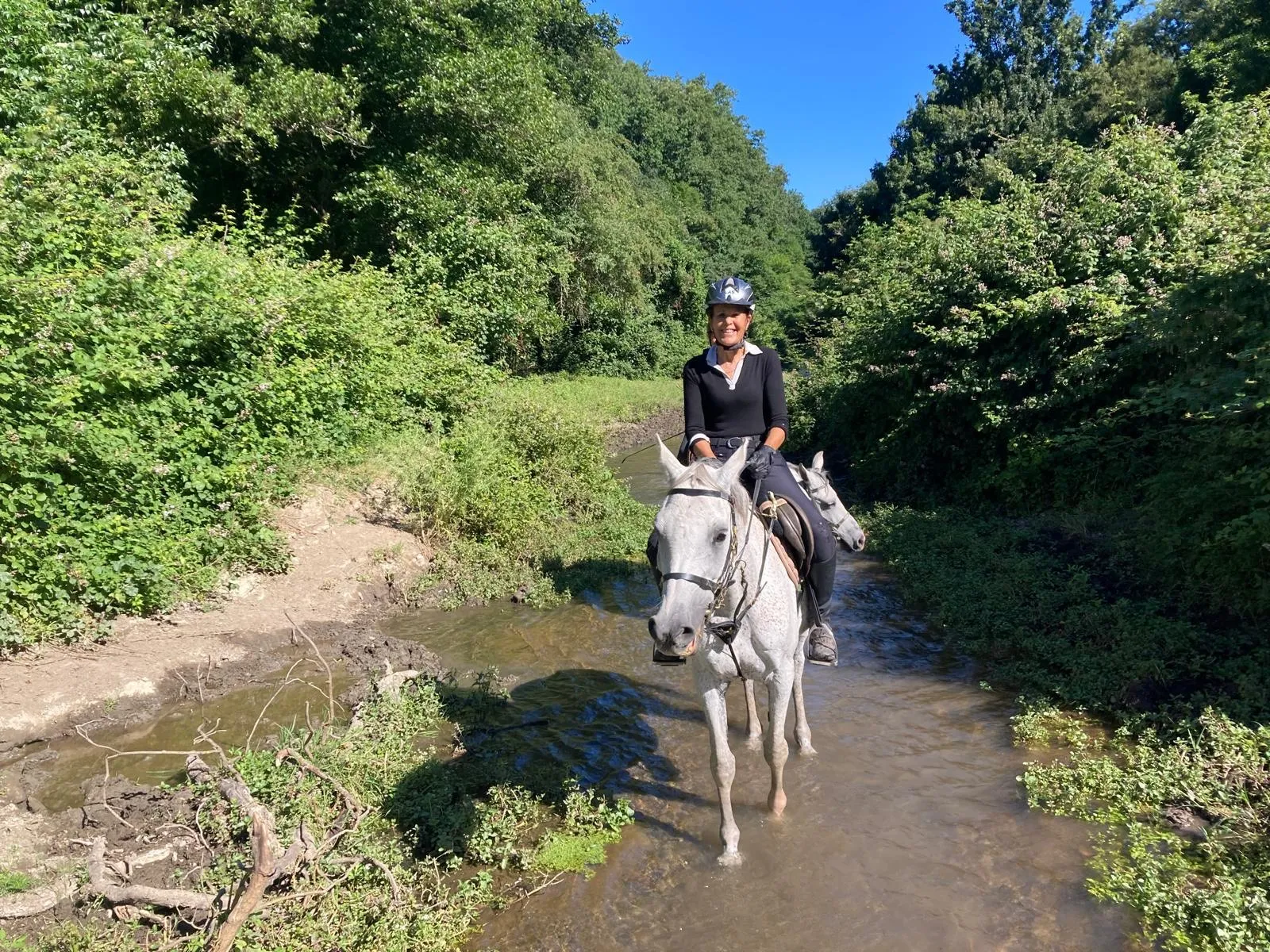 Passeggiata a cavallo con aperitivo a Formello
