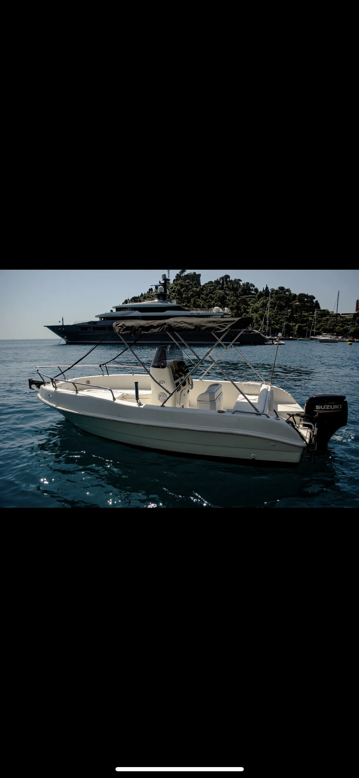 Noleggio barca senza patente nautica da Rapallo