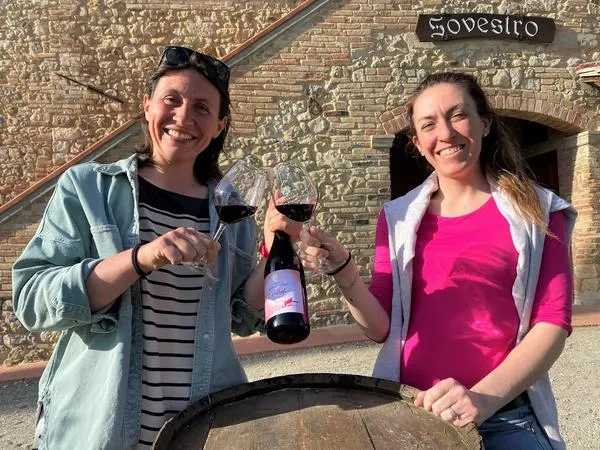 Degustazione di vino a San Gimignano
