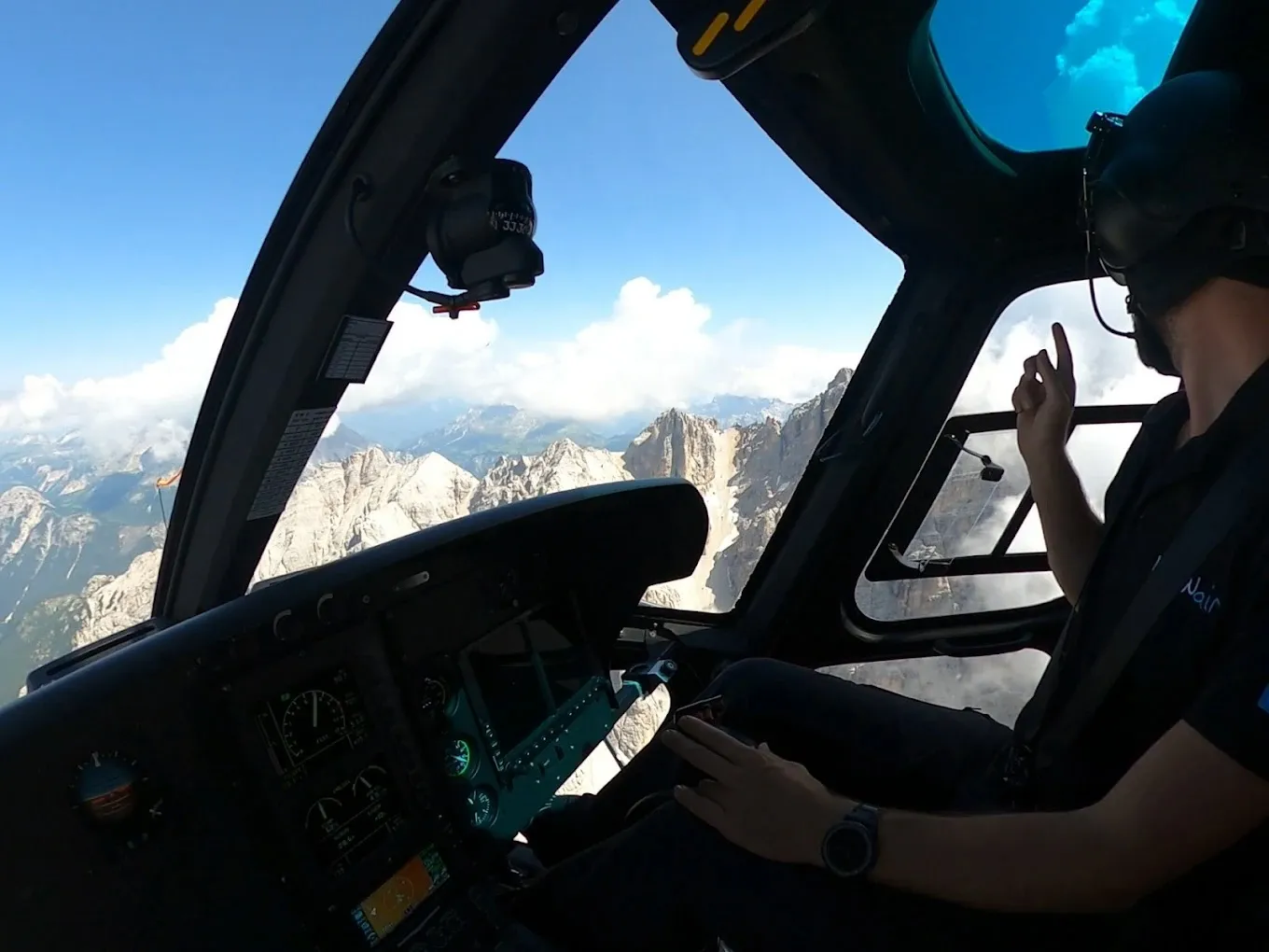 Giro in elicottero sulle Dolomiti