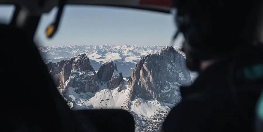 Giro in elicottero alle Tre Cime di Lavaredo