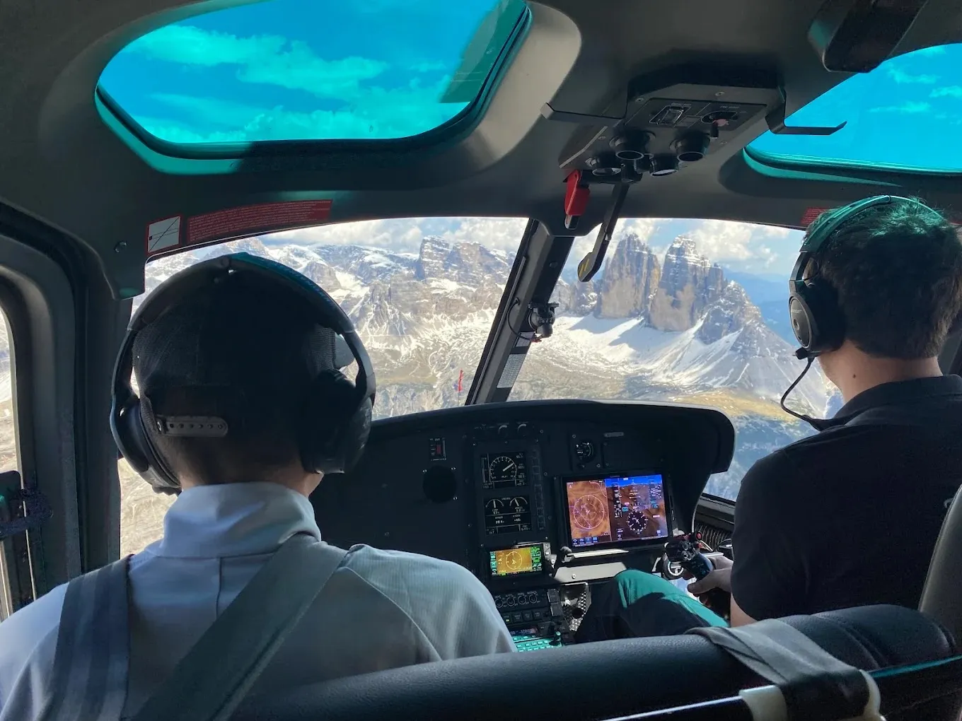 Giro in elicottero alle Tre Cime di Lavaredo
