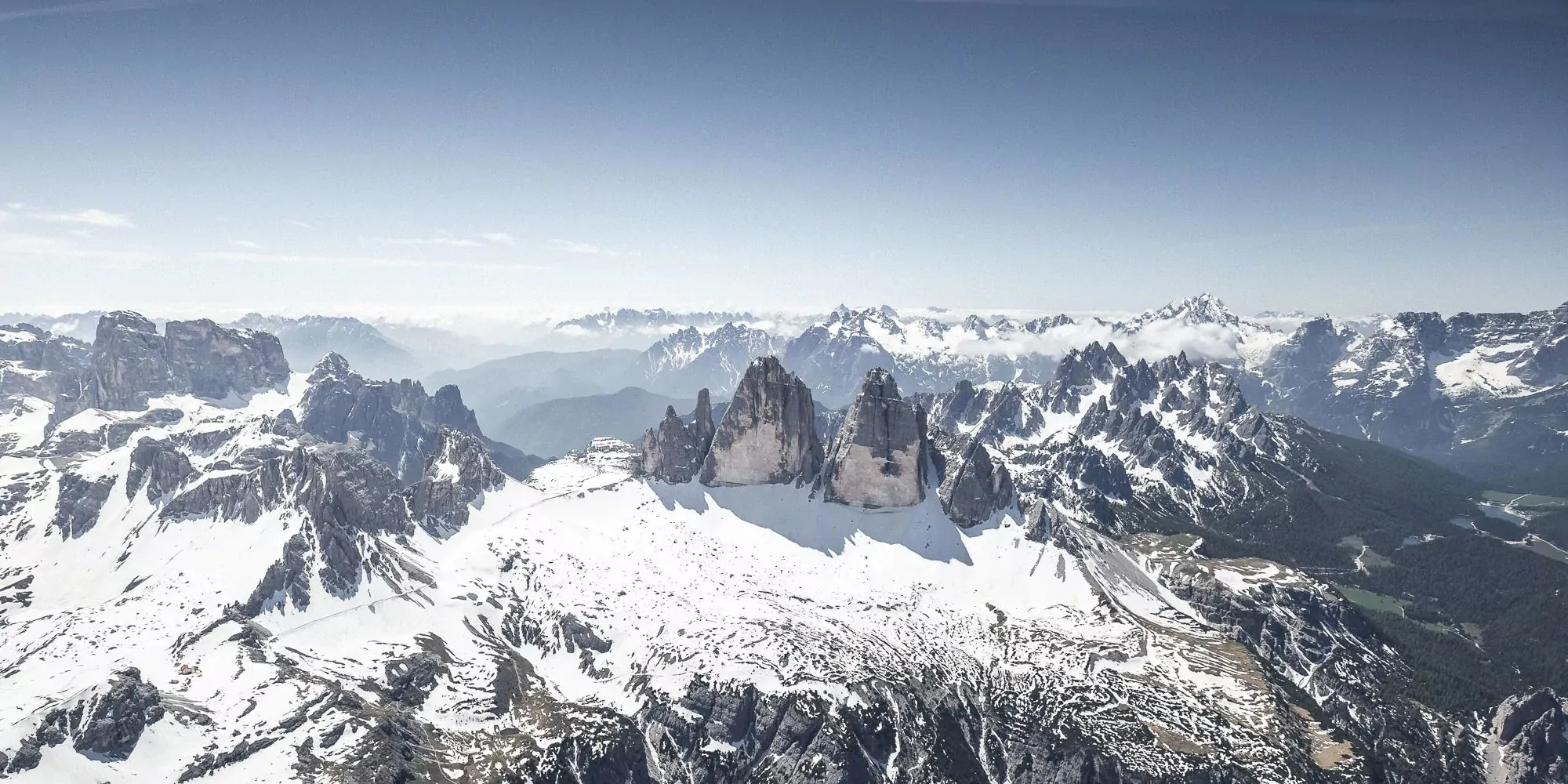 Giro in elicottero alle Tre Cime di Lavaredo