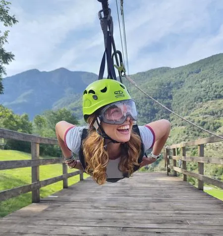 Zipline a Pomaretto in Val Germanasca