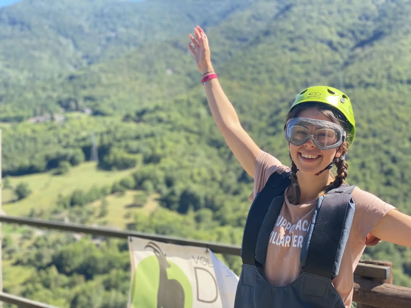 Zipline a Pomaretto in Val Germanasca