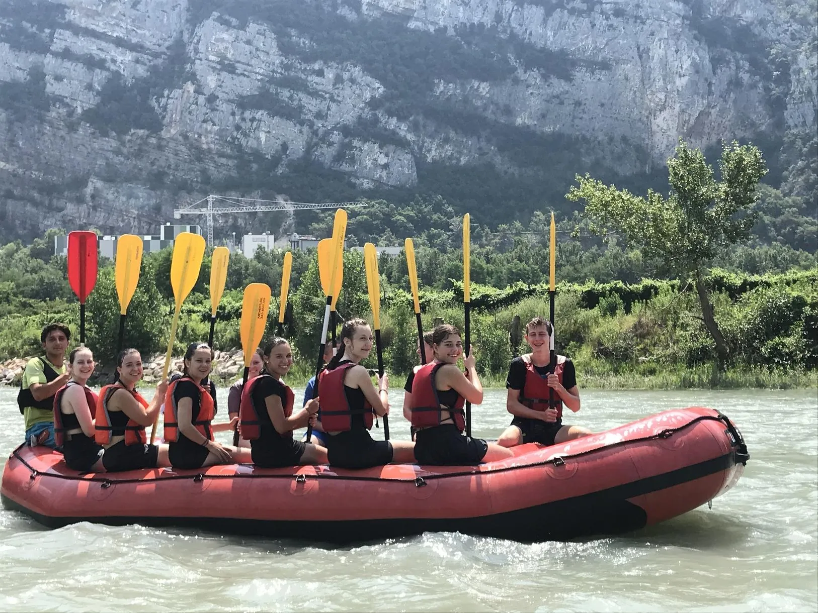 Rafting sul Fiume Adige da Brentino a Gaium