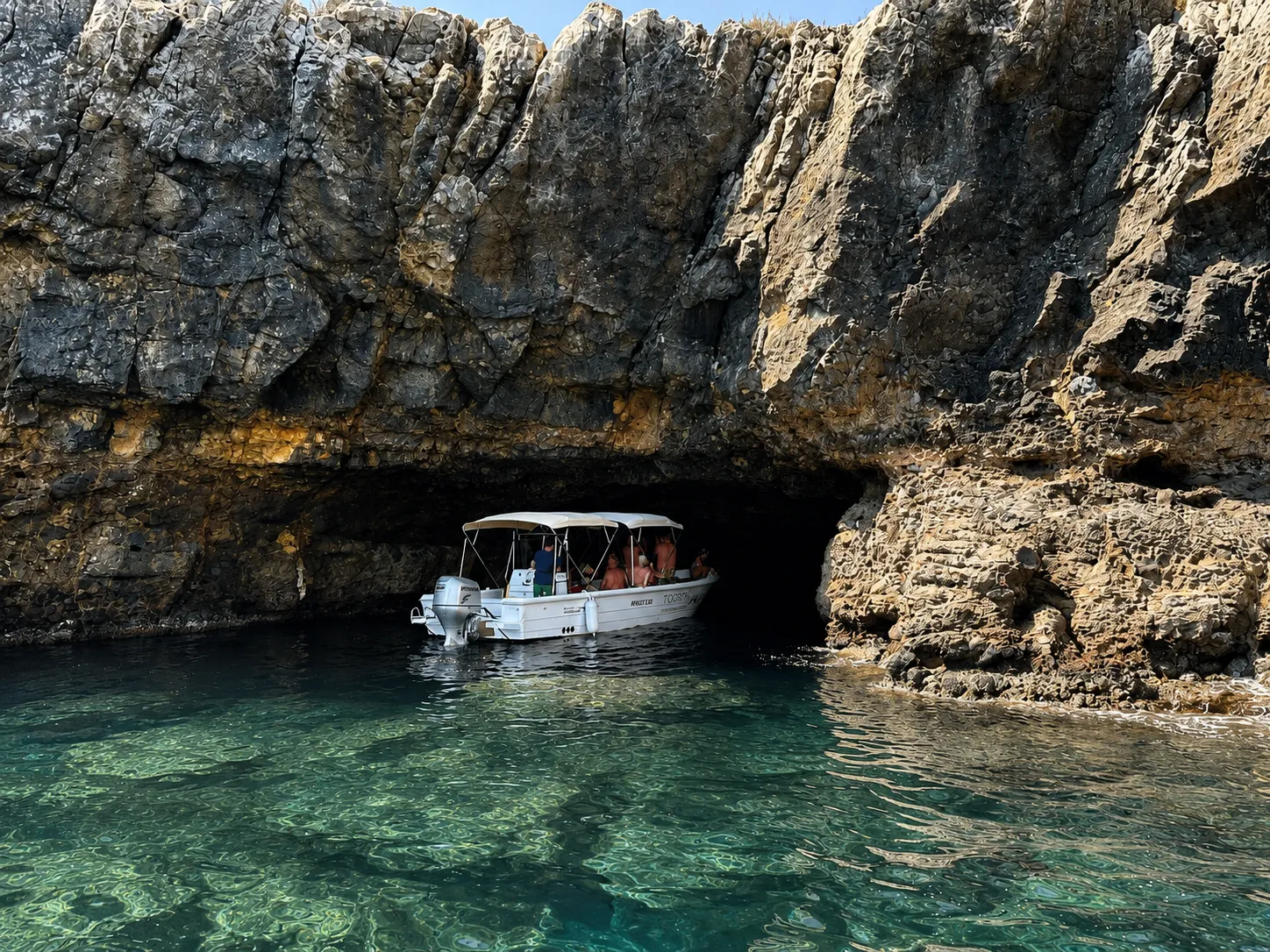 Boat tour to Portopalo di Capo Passero from Marzamemi, including an aperitif