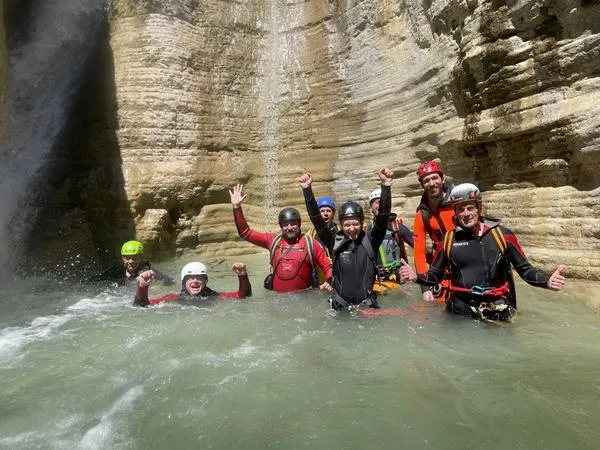 Canyoning al Vajo dell'Orsa da Brentino