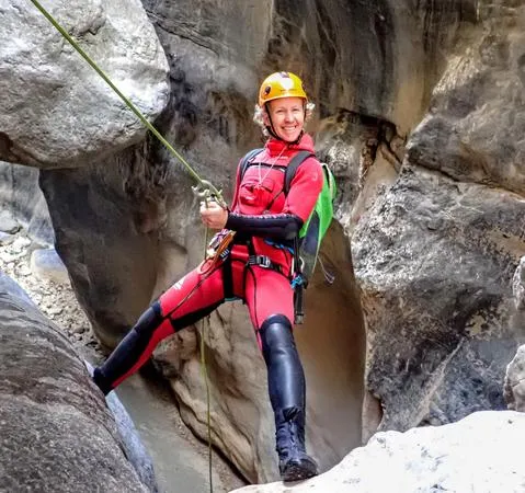 Canyoning al Lago di Garda a Piovere
