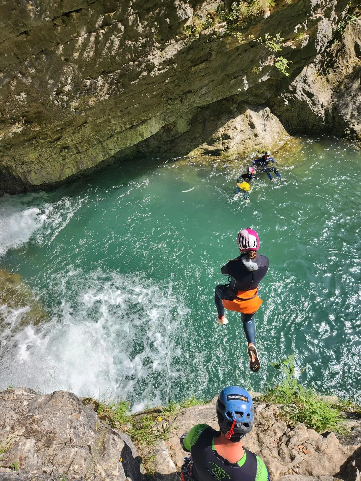 Canyoning al Lago di Garda a Piovere