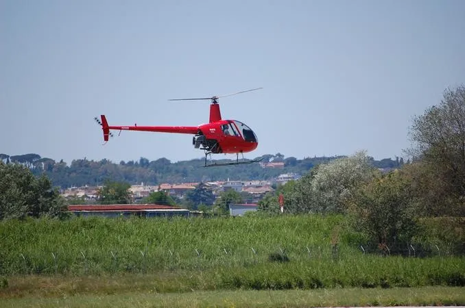 Helicopter pilot for a day in Rome