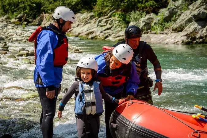 Soft Rafting in Valsesia from Balmuccia