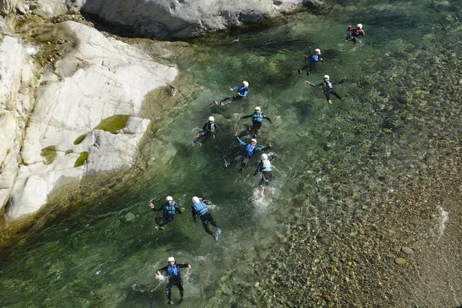 Canyoning tra le Gole del Sesia da Balmuccia