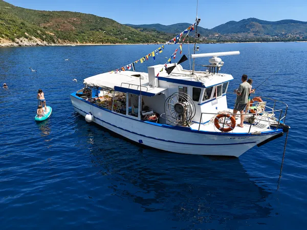 Pescaturismo all'Isola d'Elba con cena al tramonto da Marina di Campo