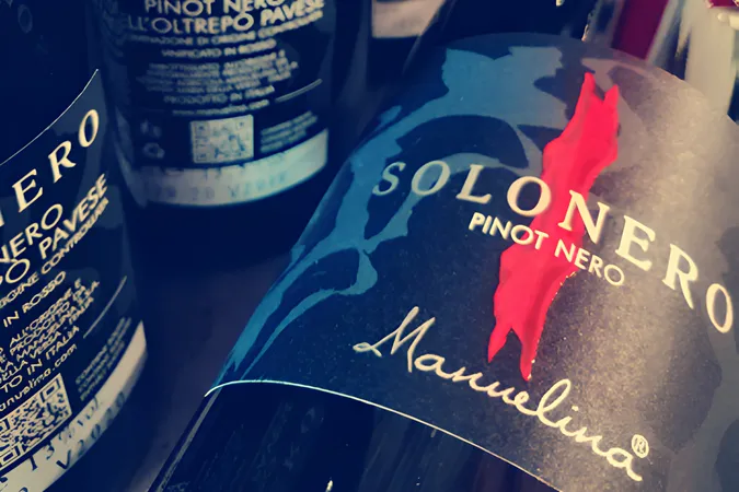 Verticale di Pinot nero Solonero (min 4 persone)