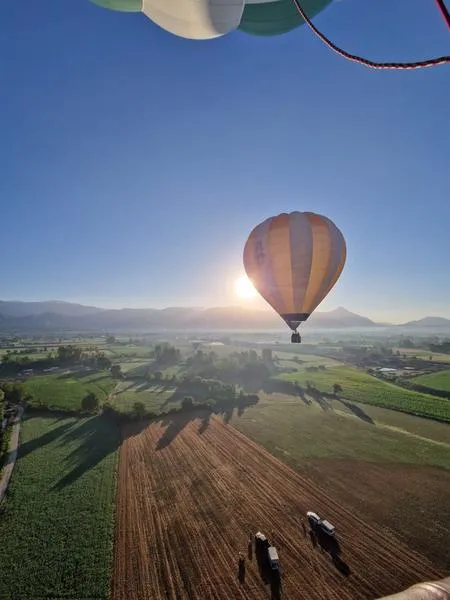 Giro in mongolfiera nella Valle del Volturno