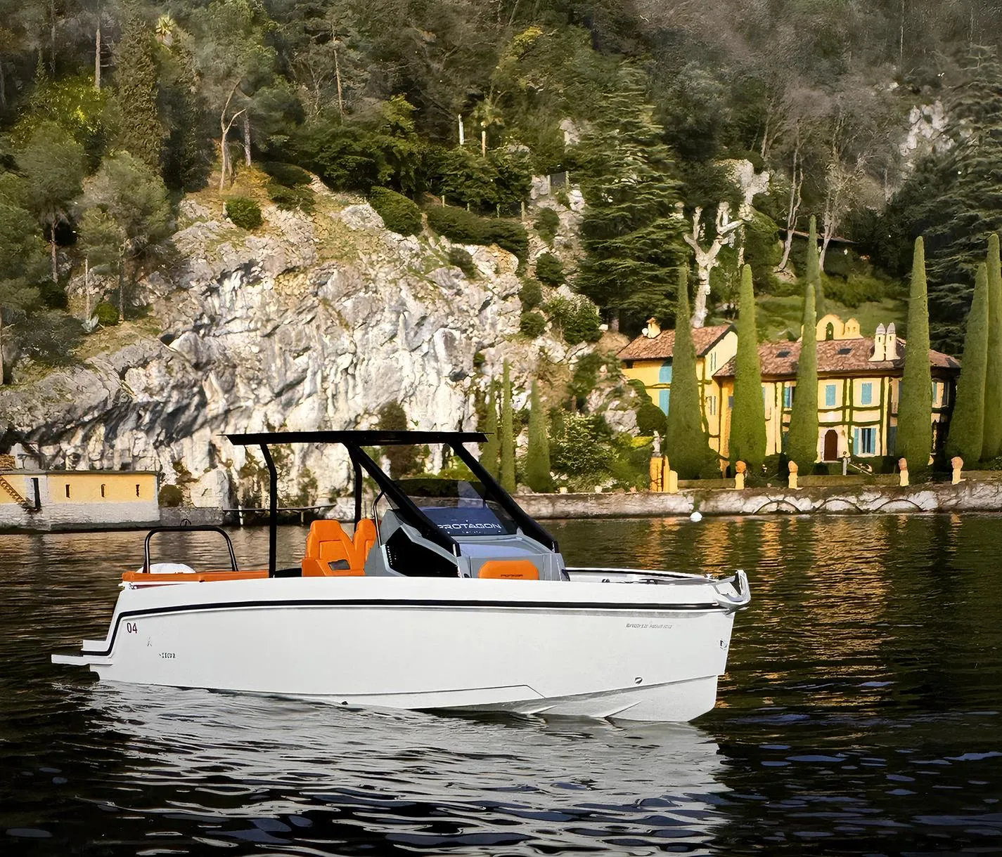 Escursione in barca condivisa al Lago di Como da Bellagio