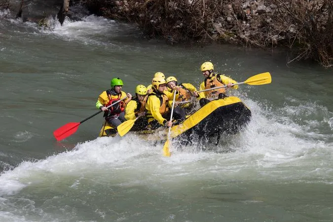 Rafting sull'Arno ad Arezzo