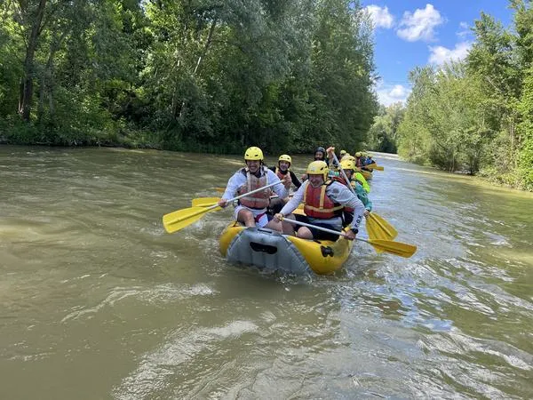 Rafting sul Fiume Sieve fuori Firenze