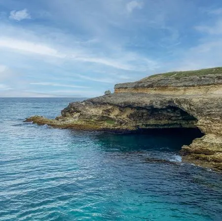 Tour in barca da Otranto alla Baia dei Turchi con aperitivo a bordo