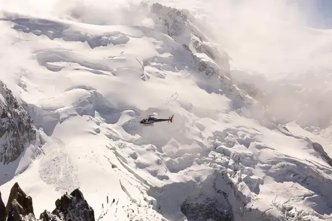 Giro in elicottero sul Monte Rosa
