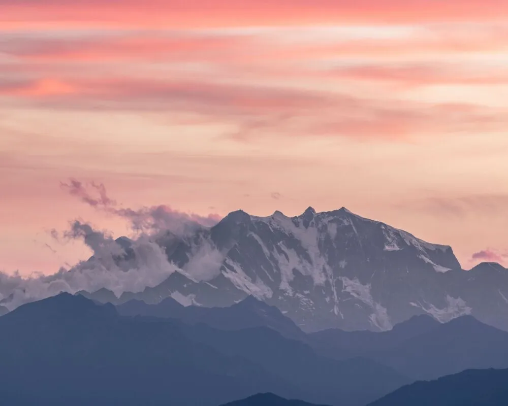 Giro in elicottero sul Monte Rosa