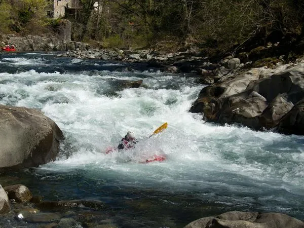 Packrafting ai Bagni di Lucca