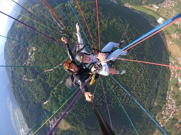Volo in parapendio biposto a Bassano del Grappa