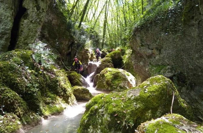 Canyoning al Fosso della Mola fuori Rieti