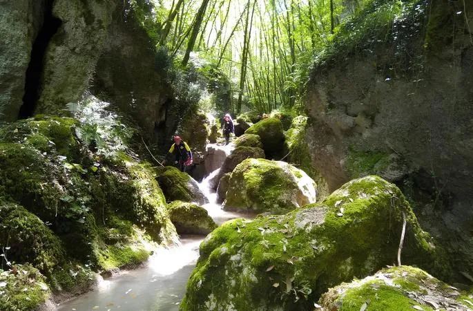 Canyoning al Fosso della Mola fuori Rieti