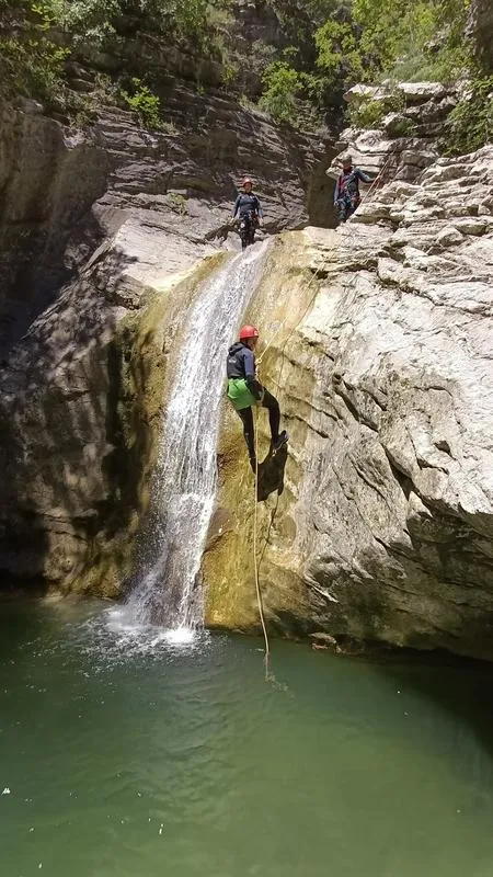 Canyoning al Fosso della Mola fuori Rieti