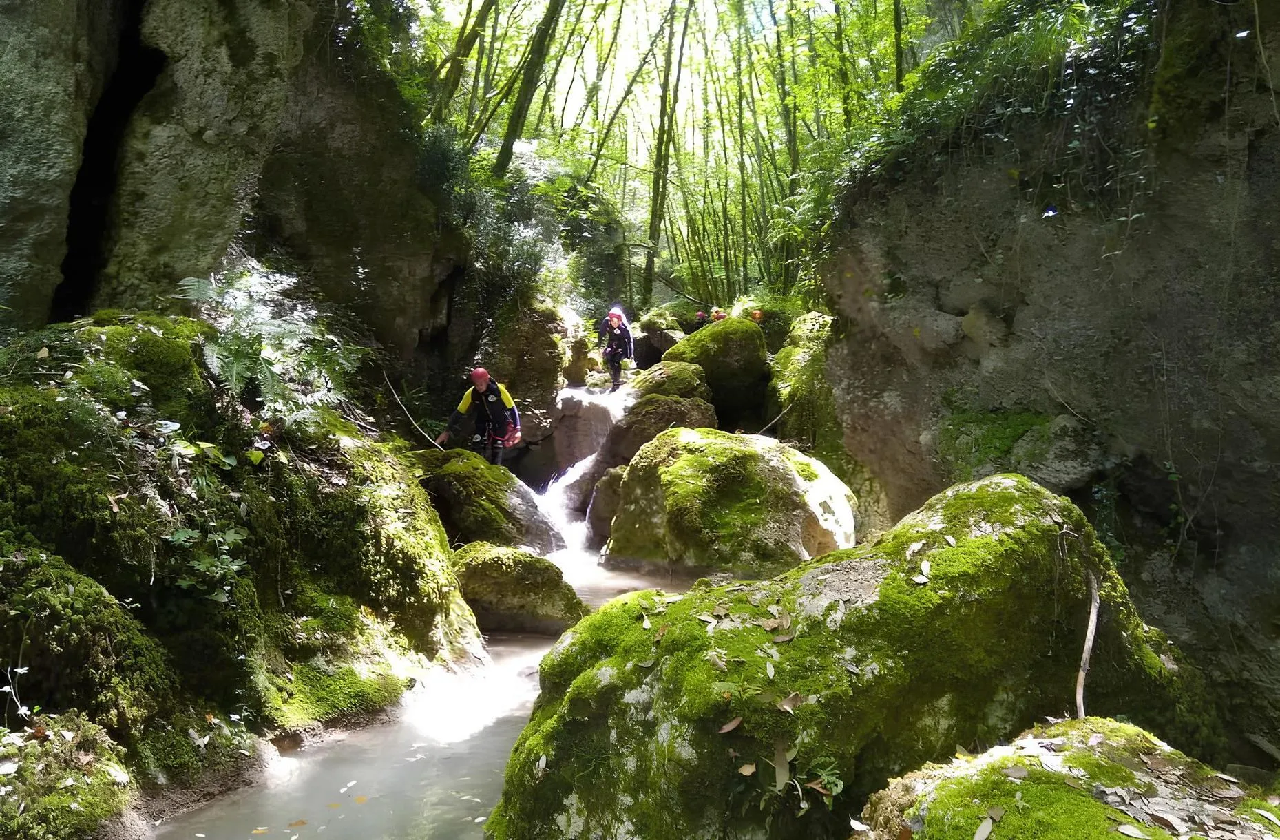 Canyoning al Fosso della Mola fuori Rieti