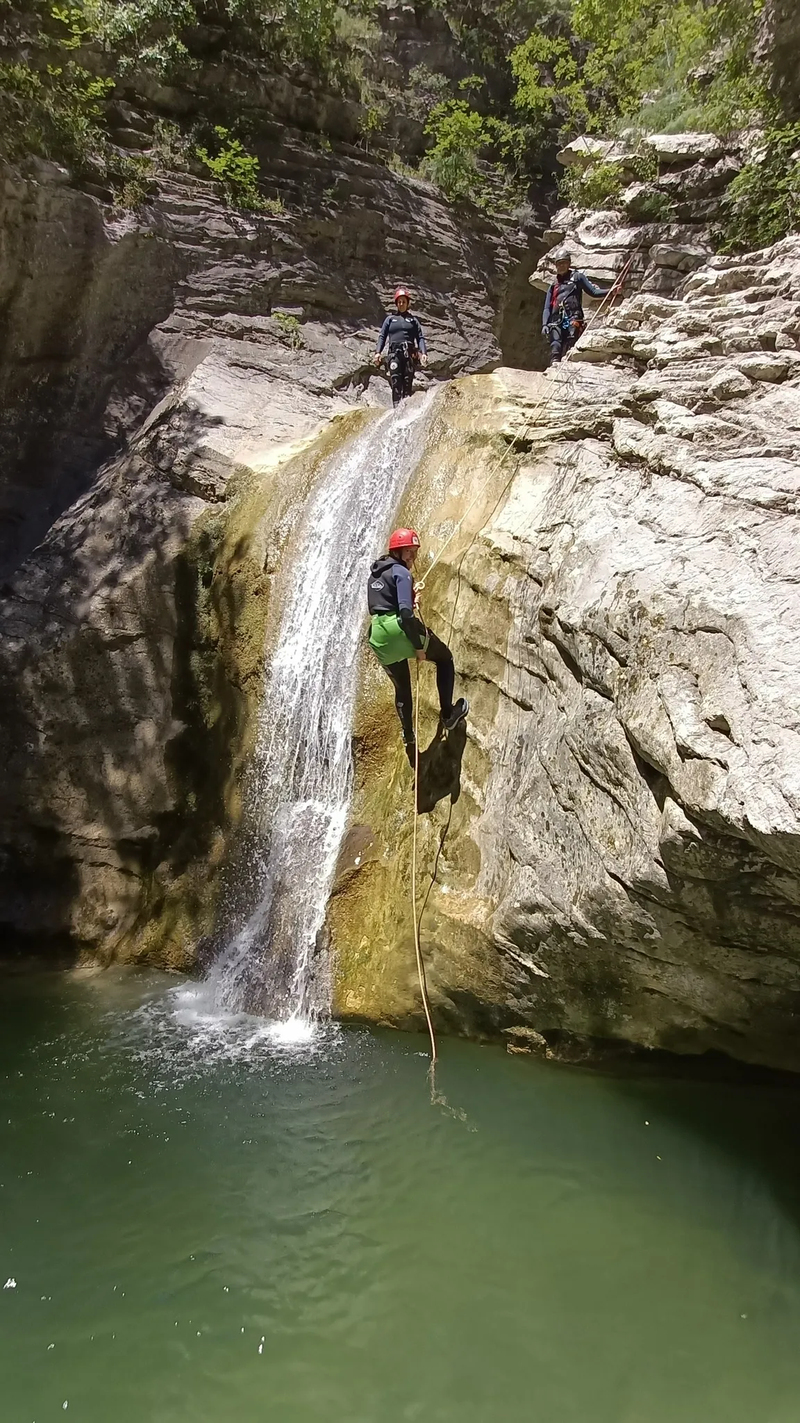 Canyoning al Fosso della Mola fuori Rieti