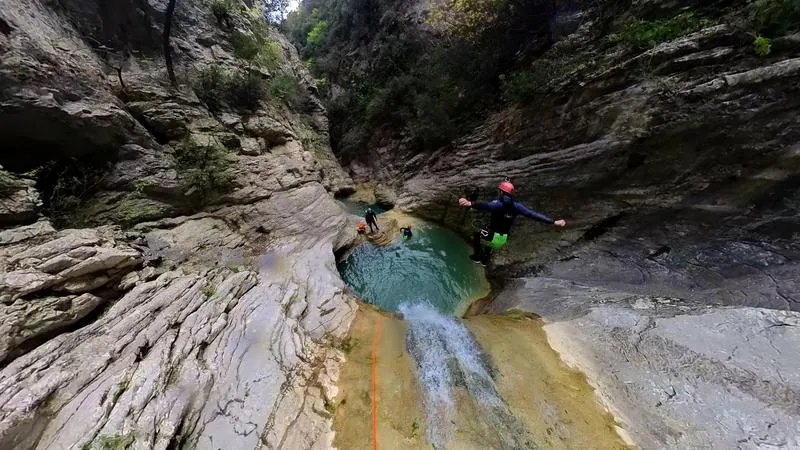 Canyoning alla Forra di Riancoli
