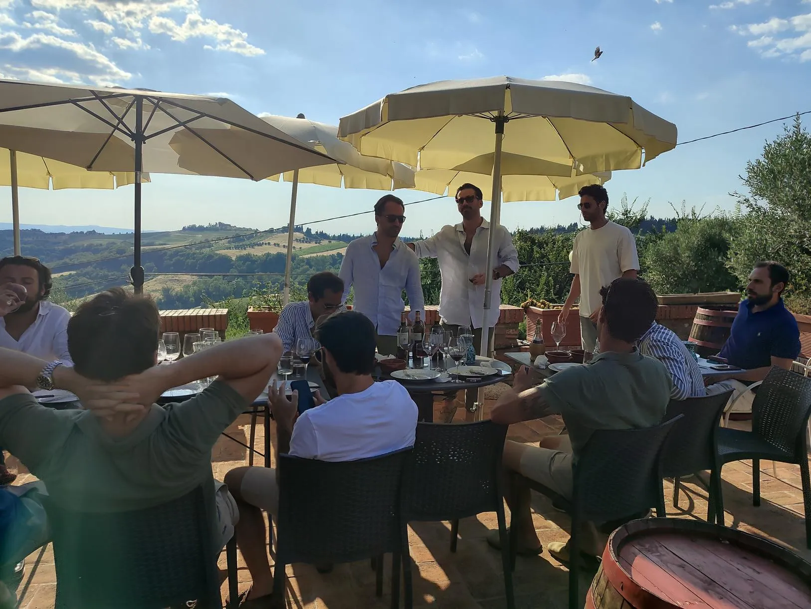 Degustazione di vini e olio con visita in cantina nel cuore del Chianti