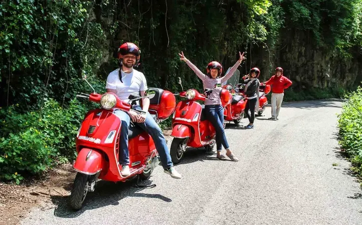 Giro in vespa da Desenzano del Garda