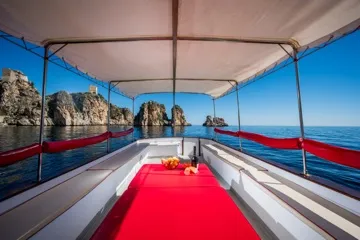 Boat tours to the Zingaro Nature Reserve and Scopello from Castellammare del Golfo