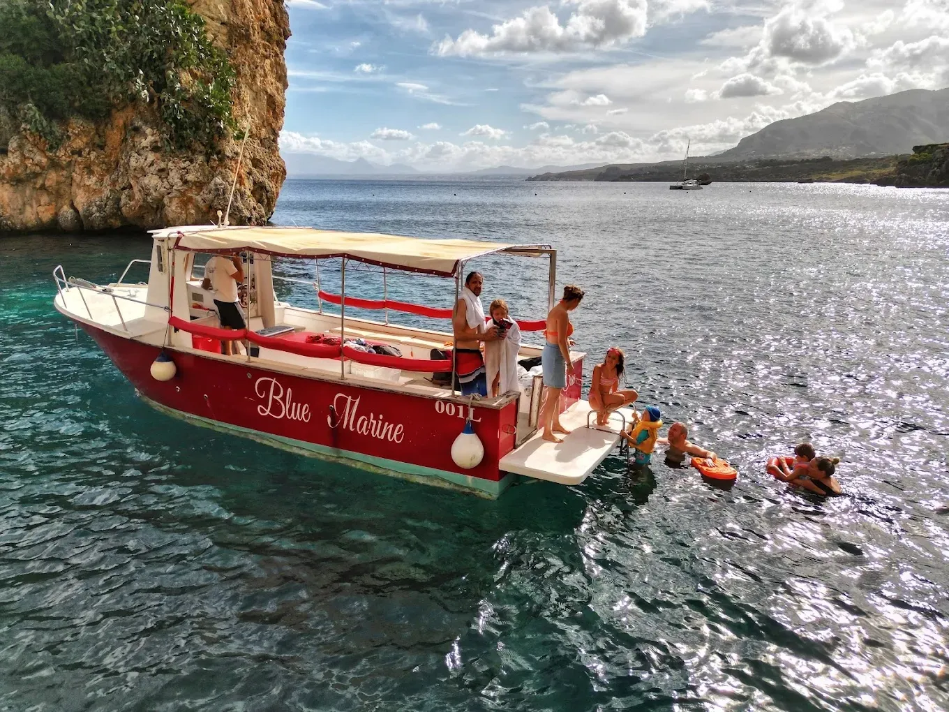 Tour in barca alla Riserva dello Zingaro e Scopello da Castellammare del Golfo