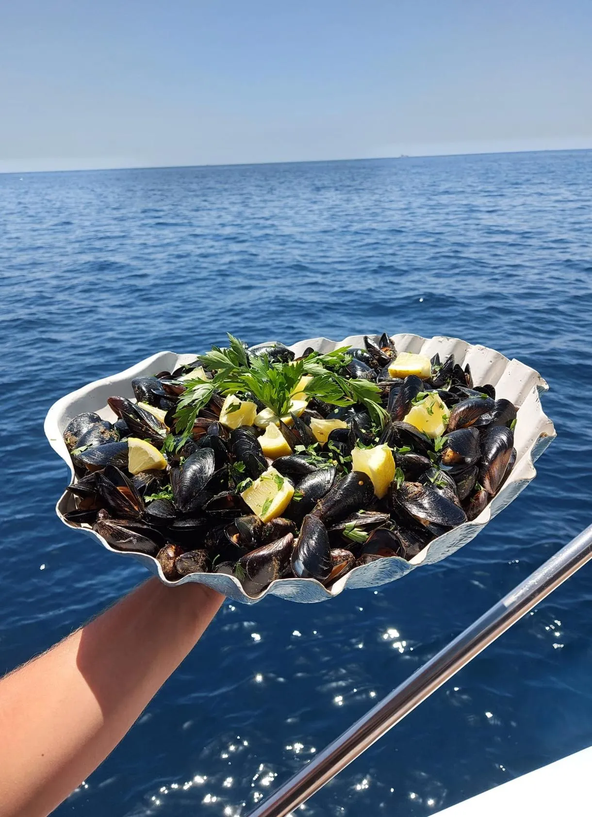 Tour in barca condiviso delle coste di Ischia con pranzo a bordo