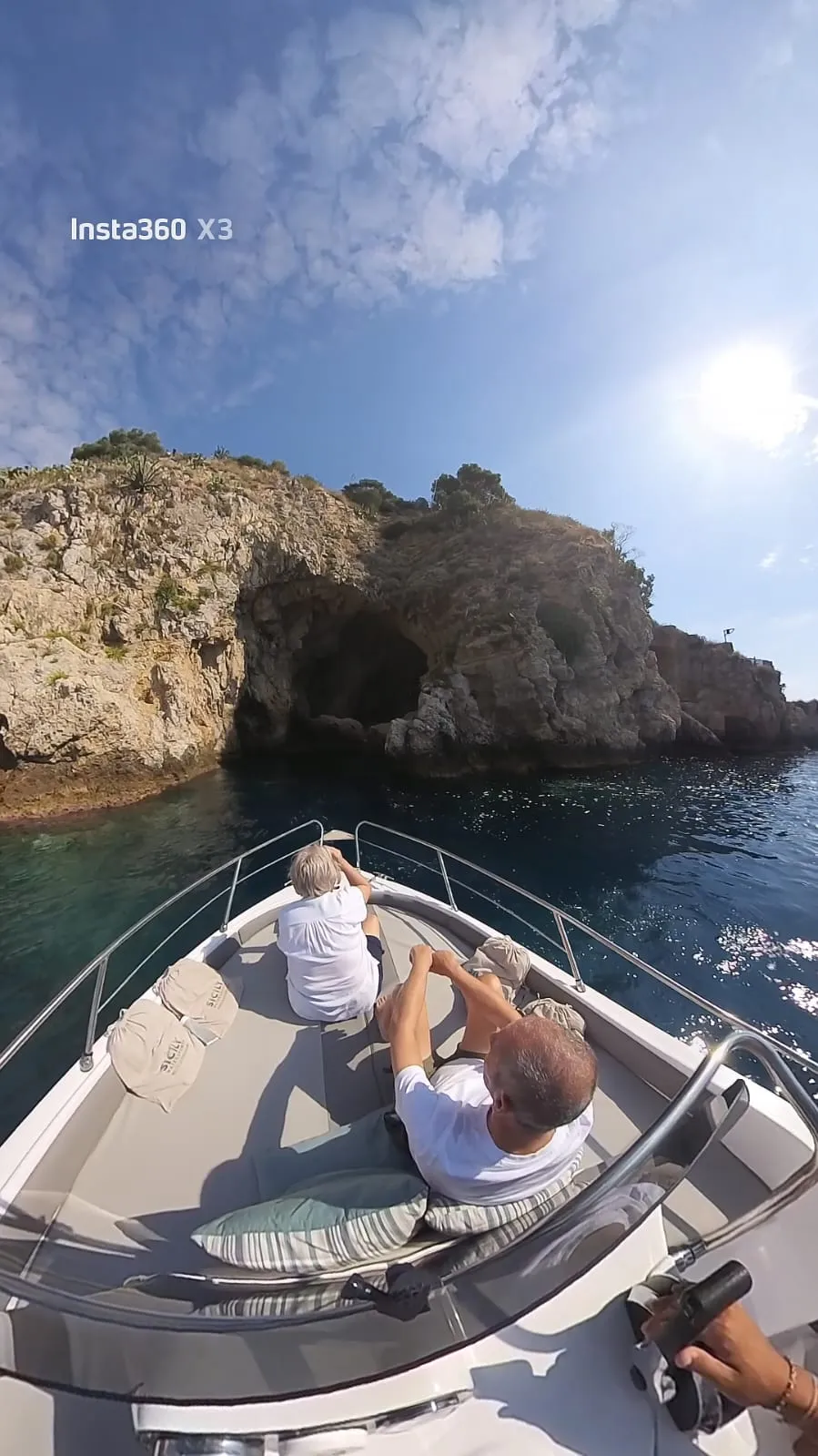 Escursione in barca di tre ore da Letojanni