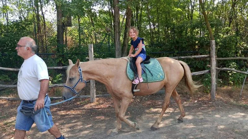 Visita in fattoria e battesimo della sella a Milano