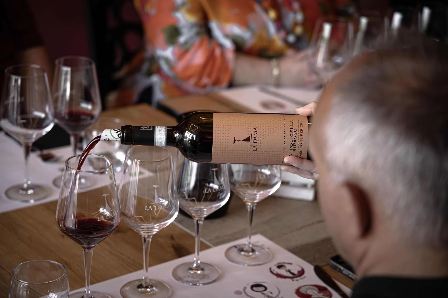 Degustazione vini a Negrar di Valpolicella