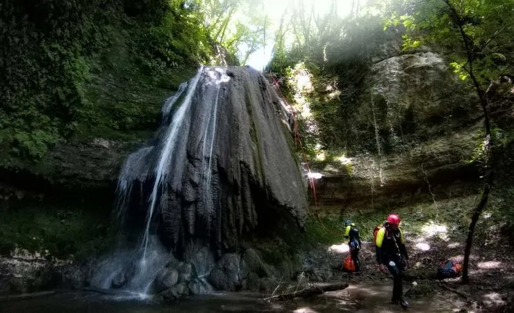 Canyoning al Fosso della Mola fuori Rieti (Copia)