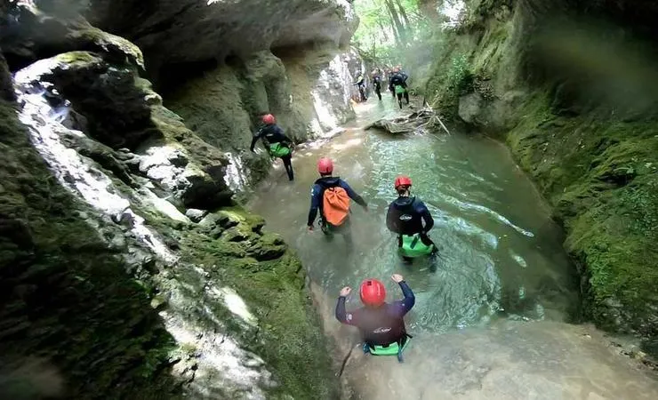 Canyoning al Fosso della Mola fuori Rieti (Copia)