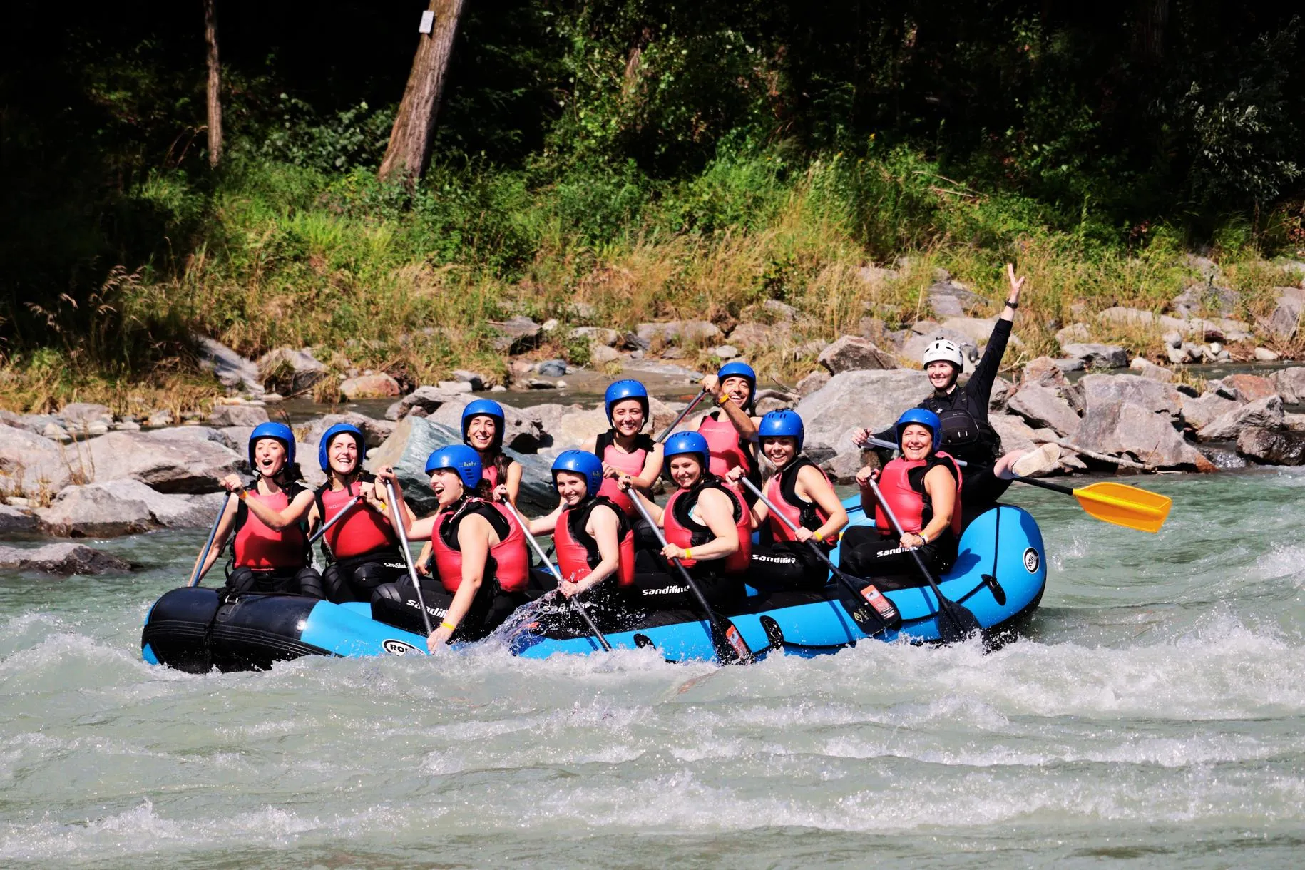 Rafting sull'Adda da Castione Andevenno